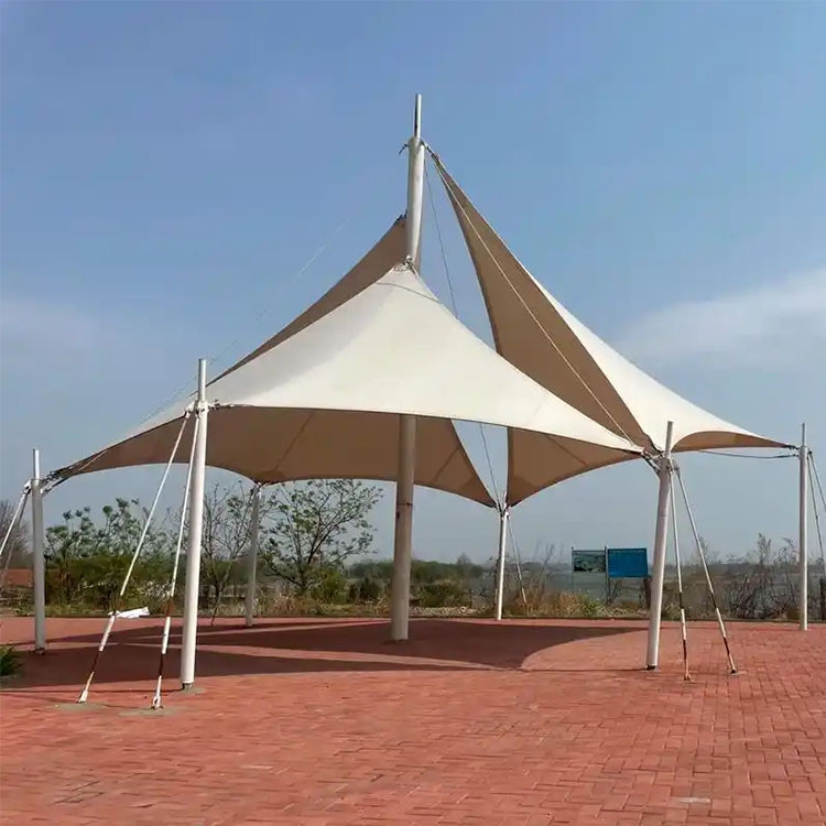 华容县膜结构景观棚