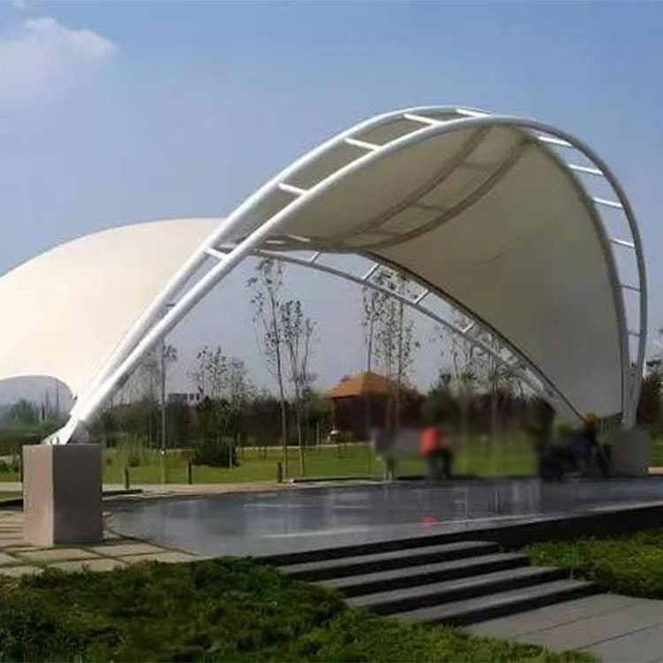 华容县膜结构景观棚