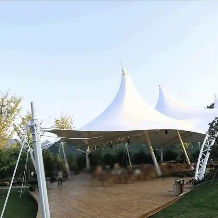 华容县膜结构景观棚