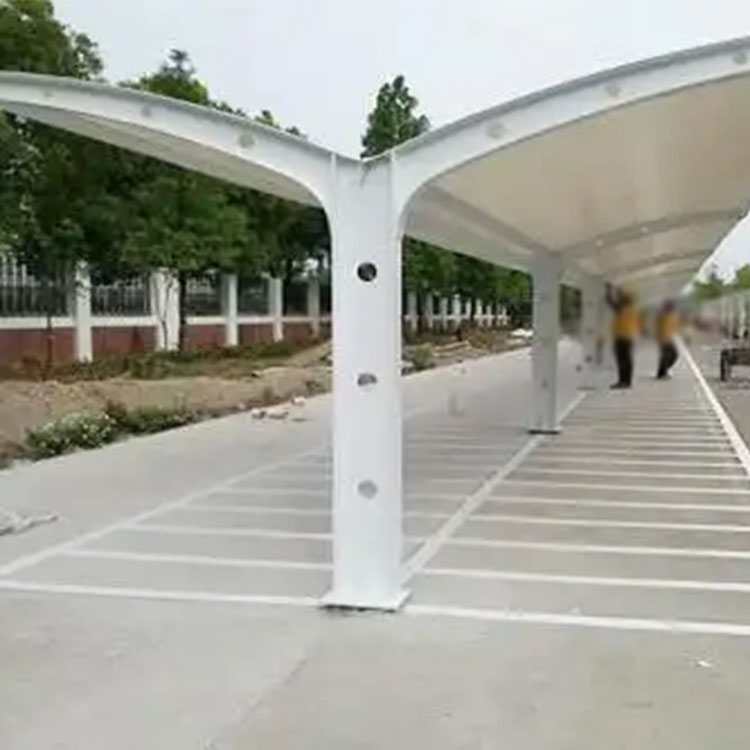 华容县膜结构电动车棚