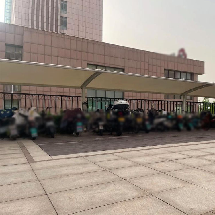 华容县膜结构电动车棚